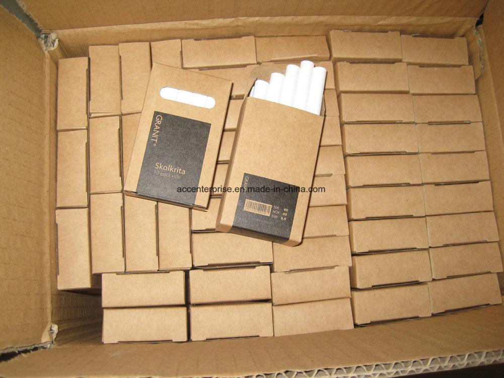 Environmental Non-Toxic Dust Free White and Colored Calcium Carbonate Chalk