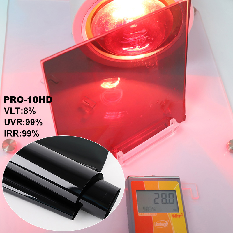 Ultra High Definition Nano Ceramic Car Window Tint Film UV Irr 99% Privacy Sun Heat Resistant Solar Window Film