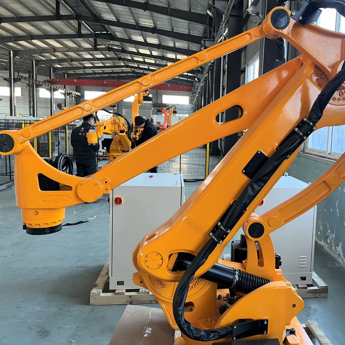 Full-Automatic Industrial Programmable Intelligent Large Payload Palletizing Robot