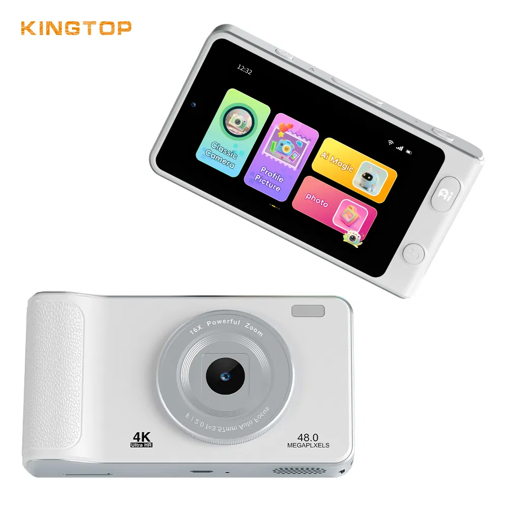 OEM/ODM Smart 13MP Dual Camera Educational Ai Vision Learning Multi-Language Gift for Kids Photography Cameras for Beginners