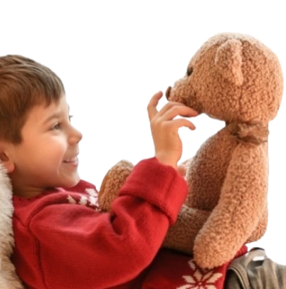 User-friendly AI plush robot Conversational AI Toy for Language Skill Development