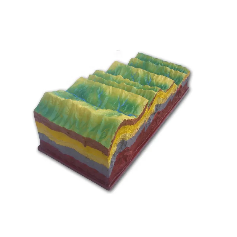 Volcano structure detail