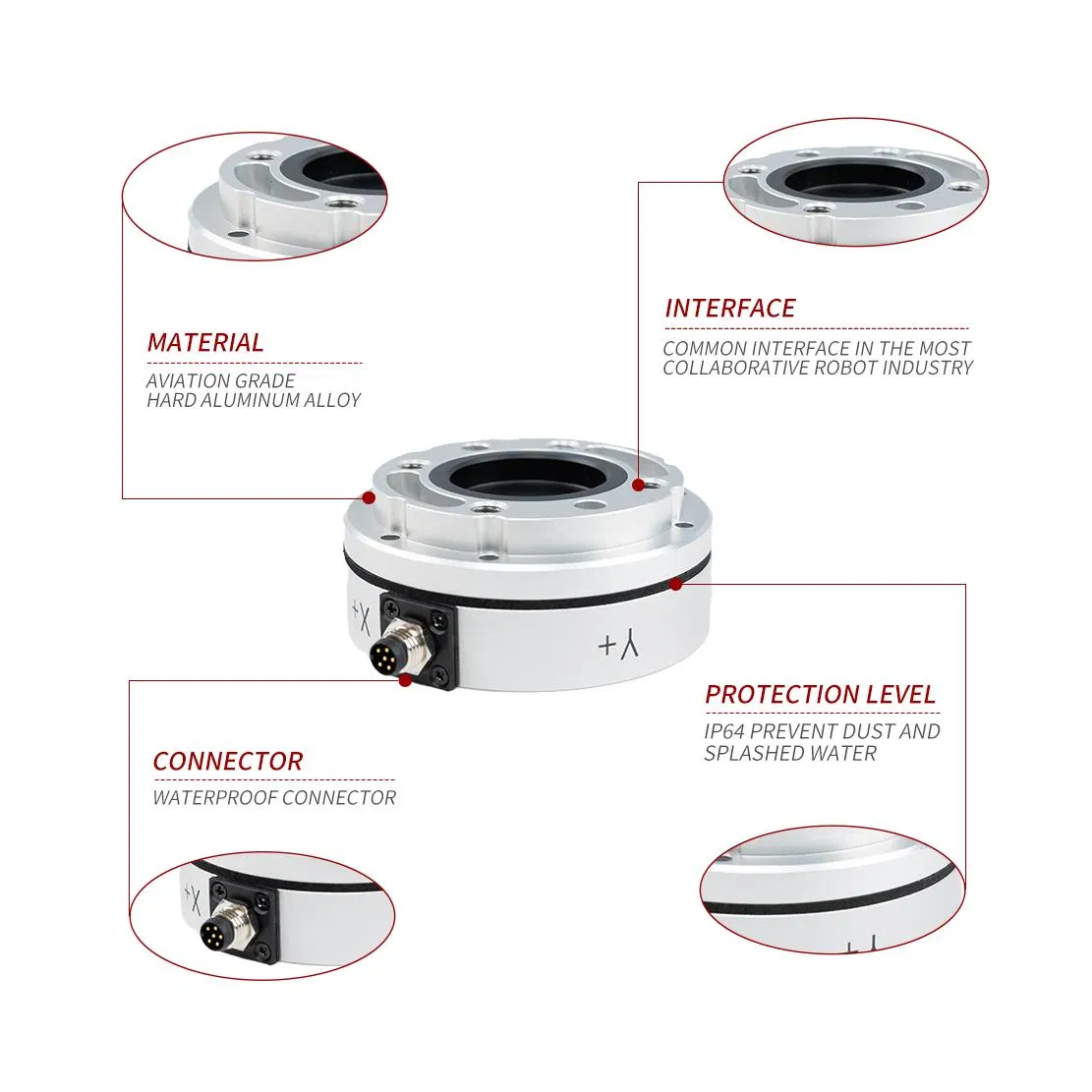 Hot Sale Micro Six Axis Force Sensor for Robot