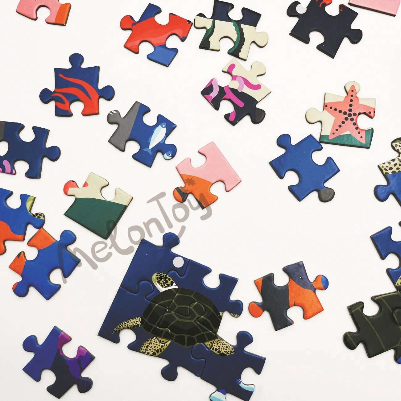 Underwater World Puzzle 150 Pieces Animal Jigsaw Puzzle Colorful Intellectual Educational Toy Children Puzzles Floor Puzzle Game