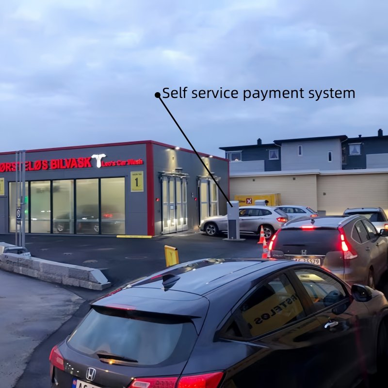 Automatic Car Wash Machine with Ai Vision Recognition - ISO 9001 Certified, Precise Cleaning