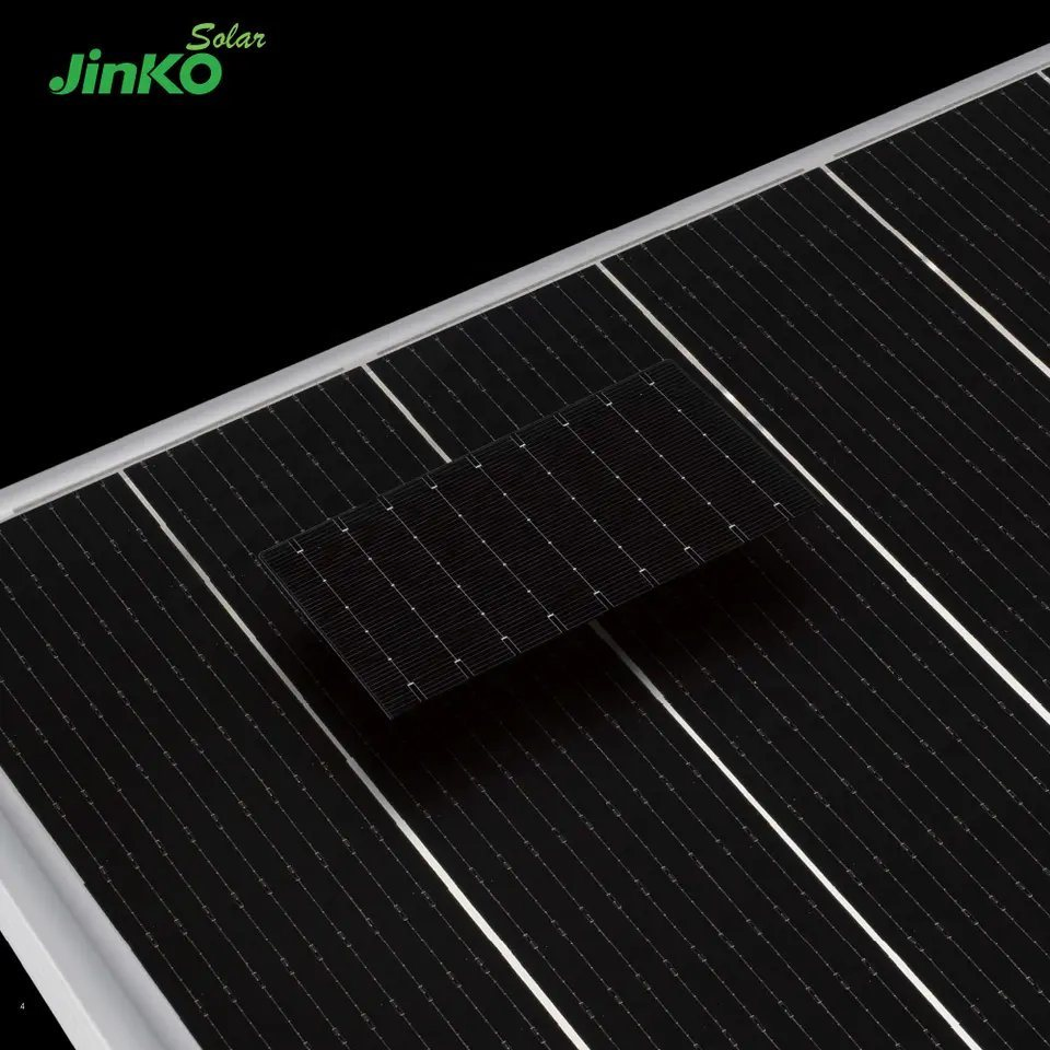 Monocrystalline New Jinko Pallet and Wooden Box Solar Panel System
