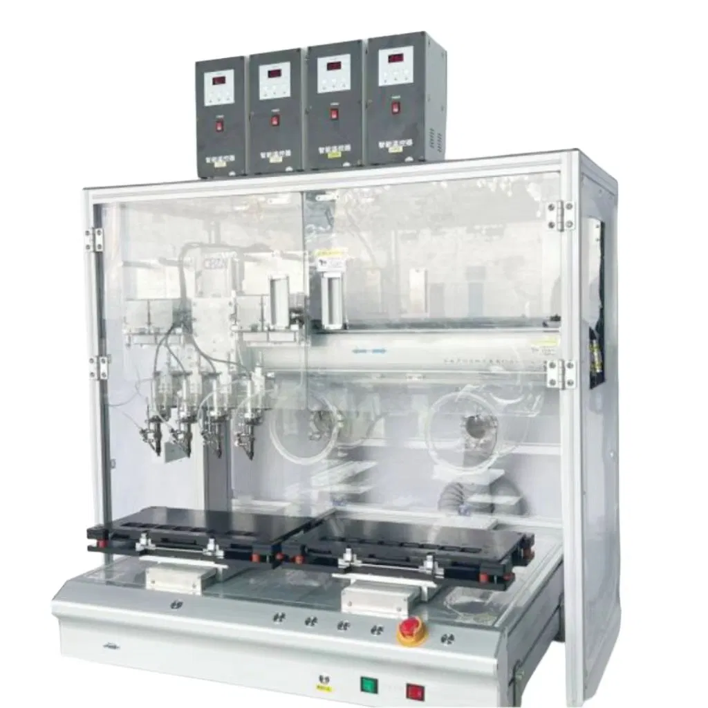 High-Speed 5-Axis CNC Automatic Soldering Robot for Precision PCBA with Benchtop Design and Programmable Path Control