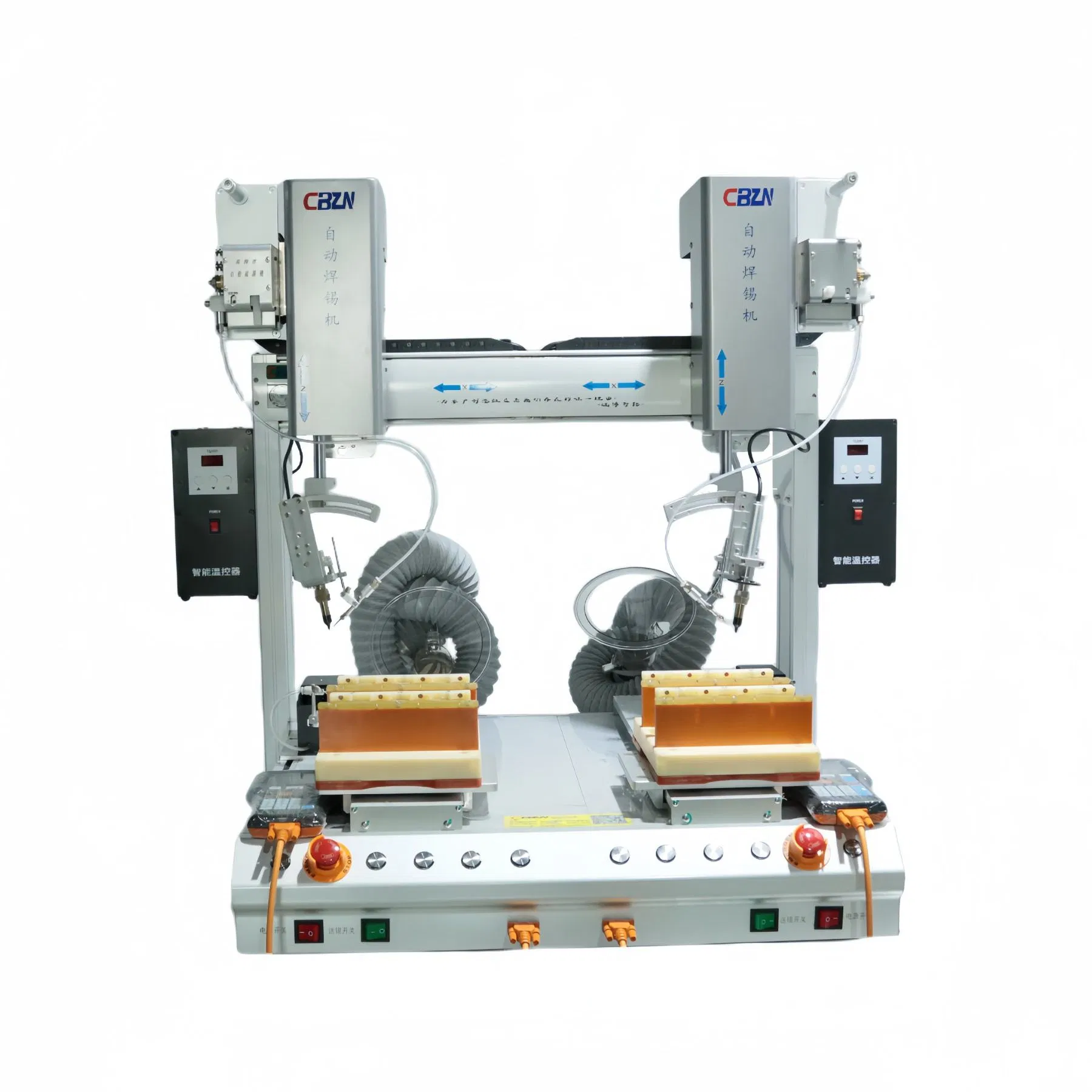 Ra 4-Axis Automatic Soldering Robot / Digital Welding System for PCB Assembly / Programmable DIP Component Welding Machine