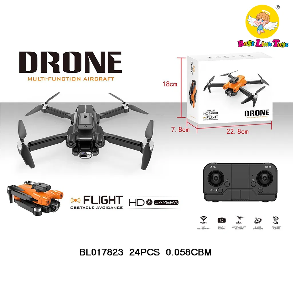 Foldable Aerial 4K Camera Following Headless GPS Altitude Hold Remote Control Drone Professional RC Folding Quadcopter Toy Drone with 4K Camera