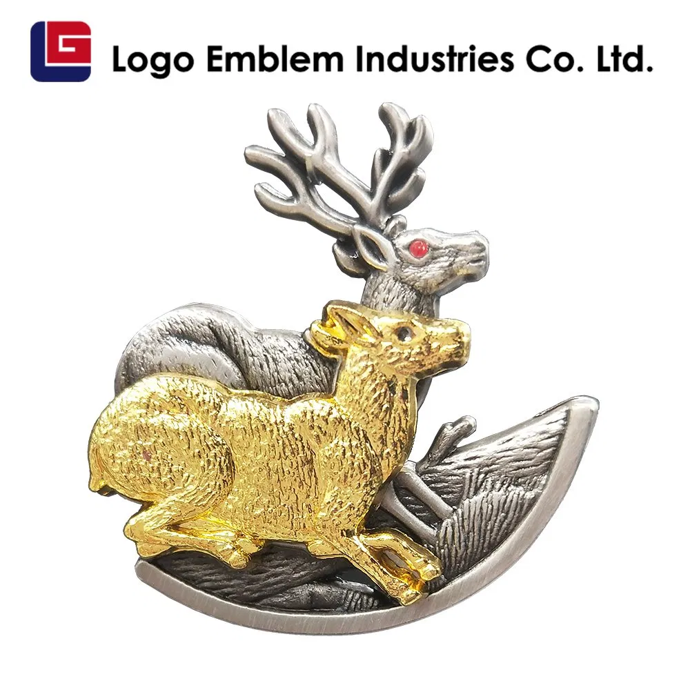 China Custom Plating Gold Police Uniform Badge Kuwait Military Tactical Gear PVC Rubber Patch Supplies Personalized Army Award Challenge Coins Metal Art (CO-01)