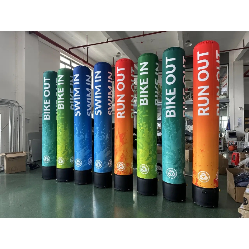 Competitive Price Inflatable Column for Marathons Fireproof Waterproof Material