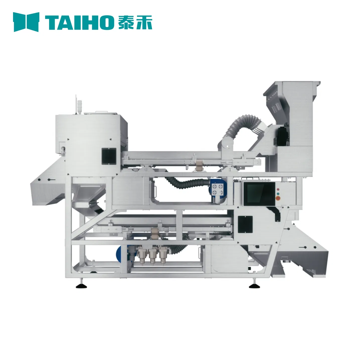 Optical Intelligent Vision AI Peeled Garlic Sorting Machine TAIHO Color Sorter