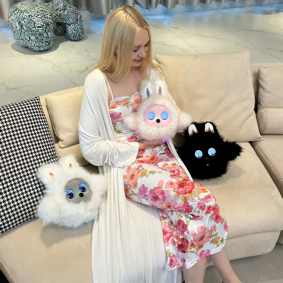 Smart Eye Contact Speech Action Emotional User Interaction Robot Toy Ai Robot