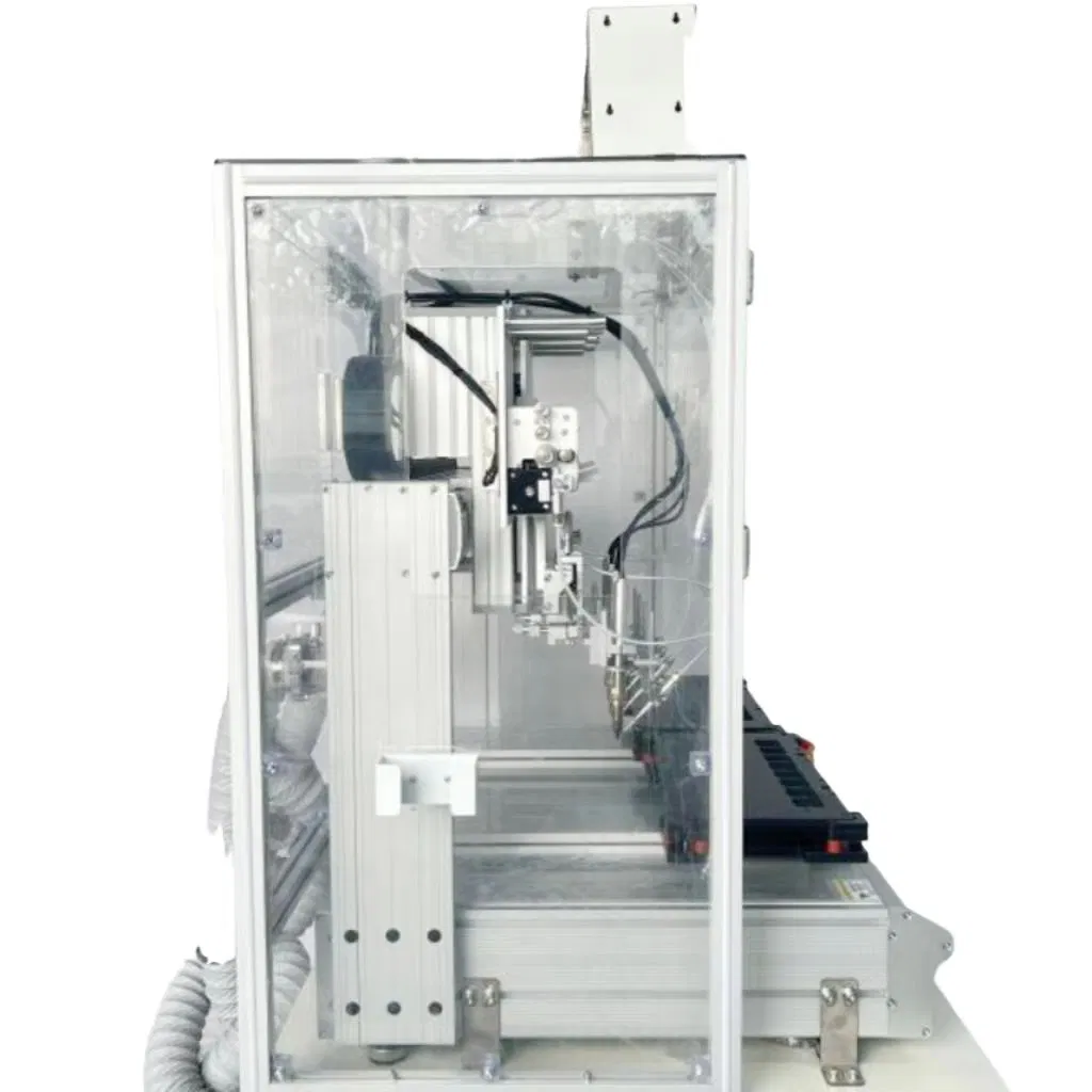 High-Speed 5-Axis CNC Automatic Soldering Robot for Precision PCBA with Benchtop Design and Programmable Path Control