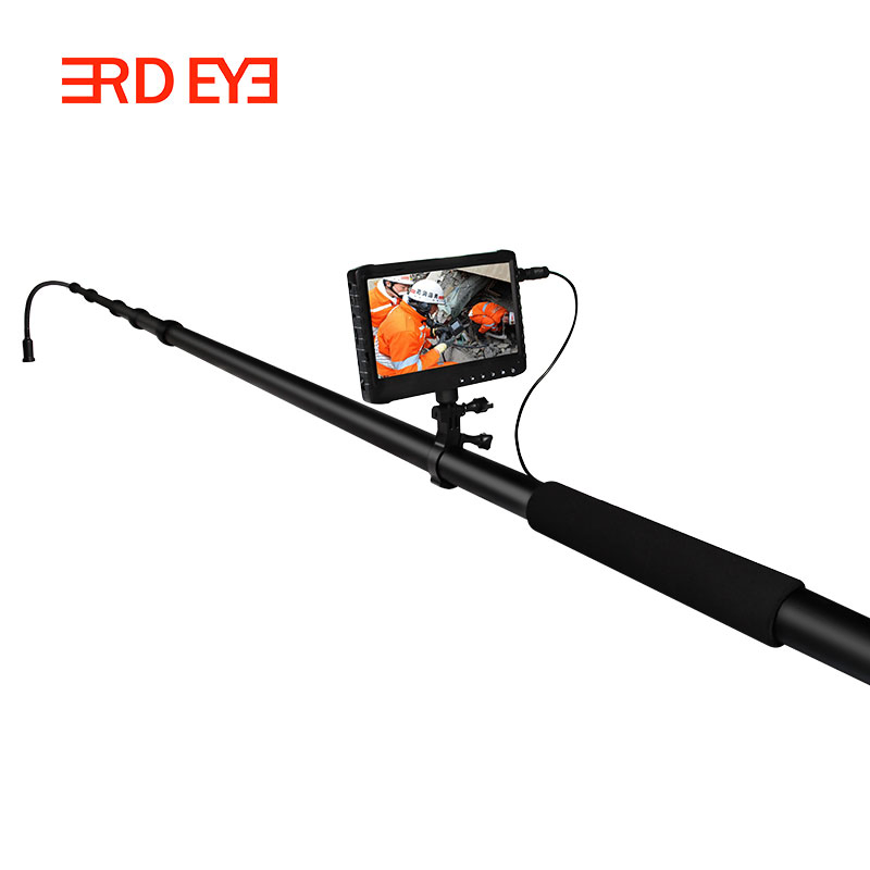 2MP Ahd 8m High Reach Telescopic Pole Inspection Camera system for Pipeline /Sewer Checking