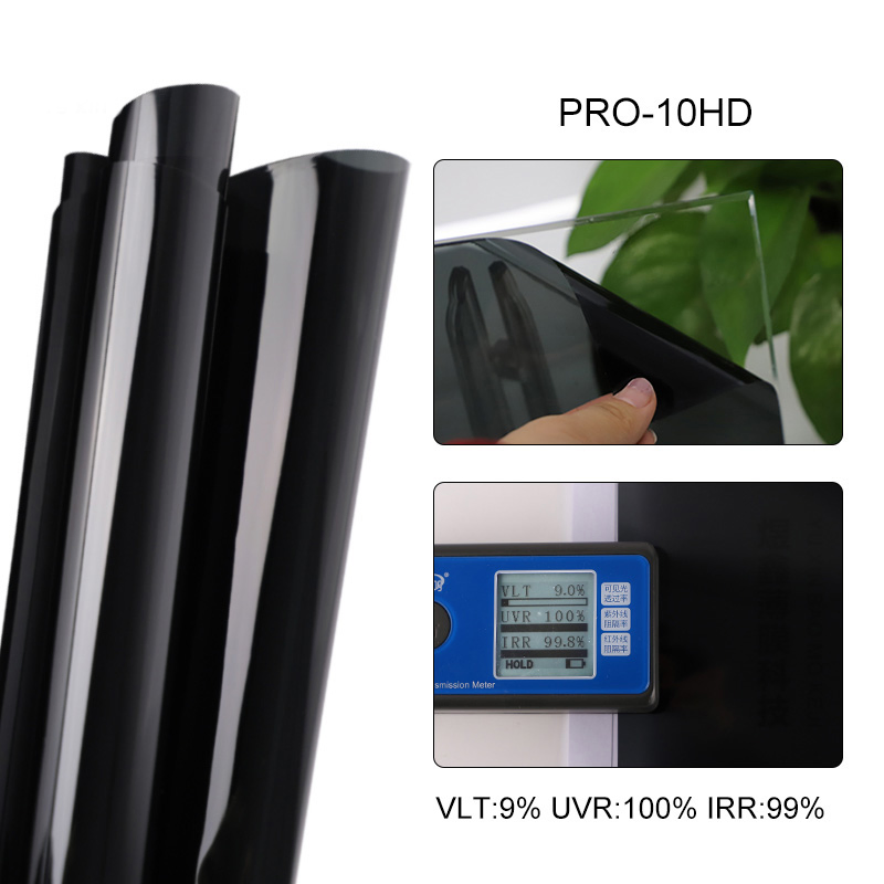 Ultra High Definition Nano Ceramic Car Window Tint Film UV Irr 99% Privacy Sun Heat Resistant Solar Window Film