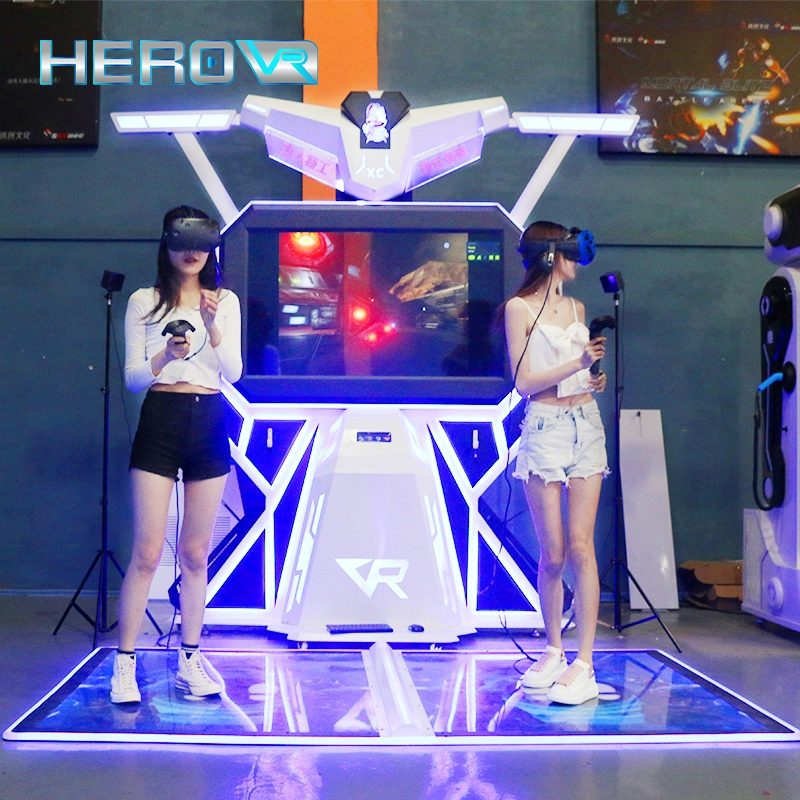 Herovr Shopping Mall High Income Quick Roi Exciting Competitive Fun Vr Shooting Game Machine