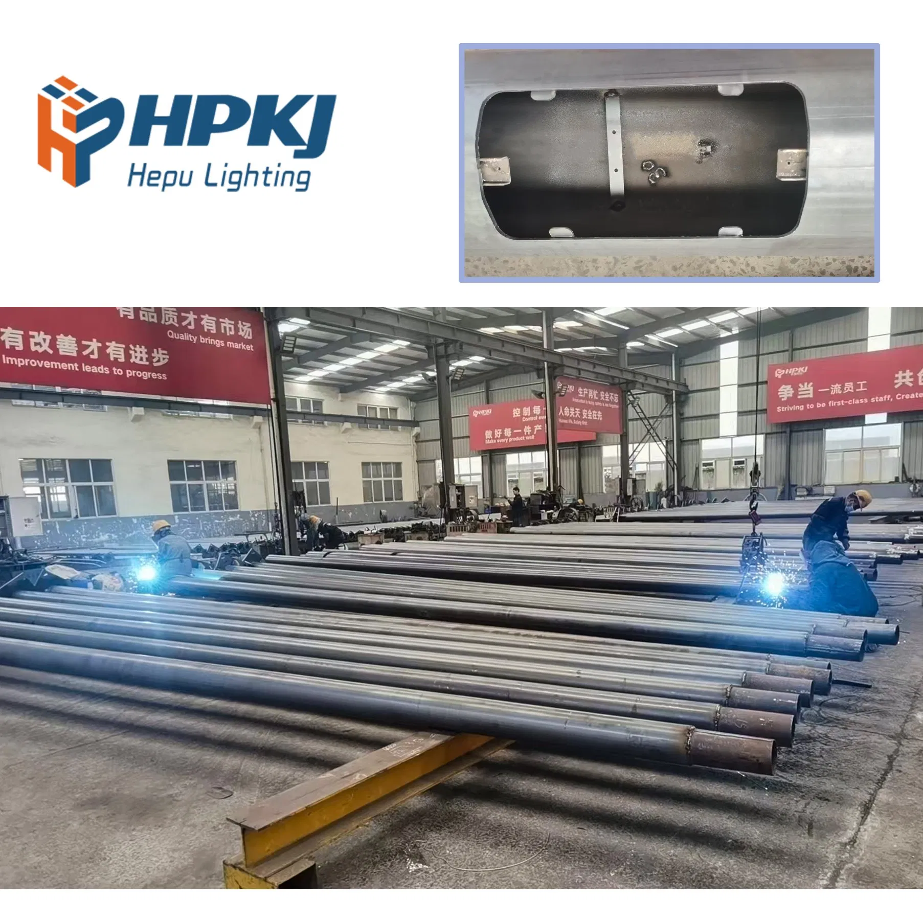 Premium Solar Street Light Poles for Southeast Asia, High-Quality Materials