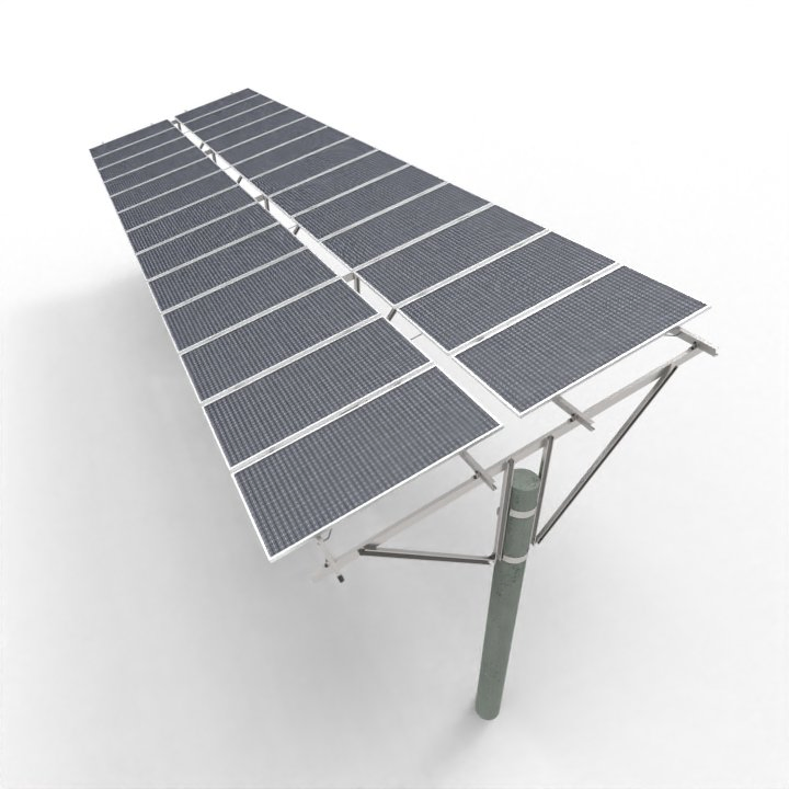 Jchx Commerical Universal Solar Panel Mounting Structure Kit