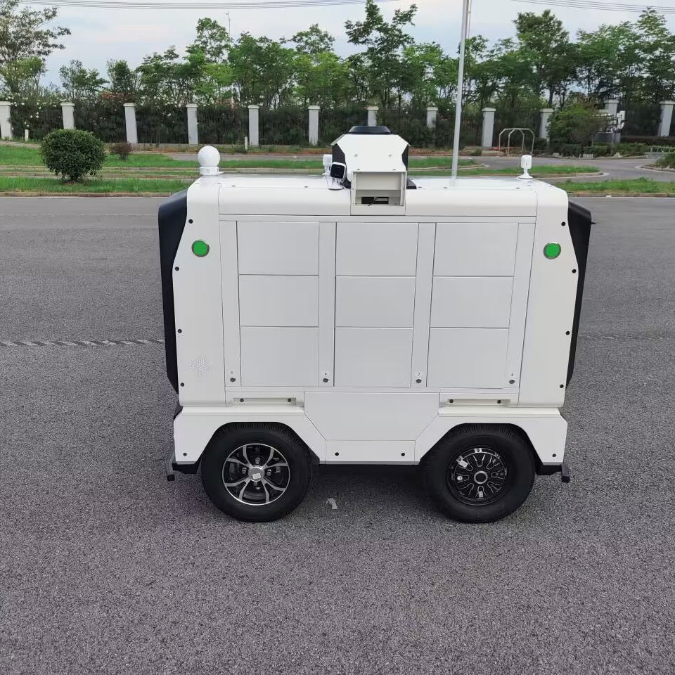 Autonomous Mobile Platform Ugv, 4-Wheel Commercial Robot, Patrol Robot, Programmable Robot, Autonomous Driving Car, Food Delivery Truck