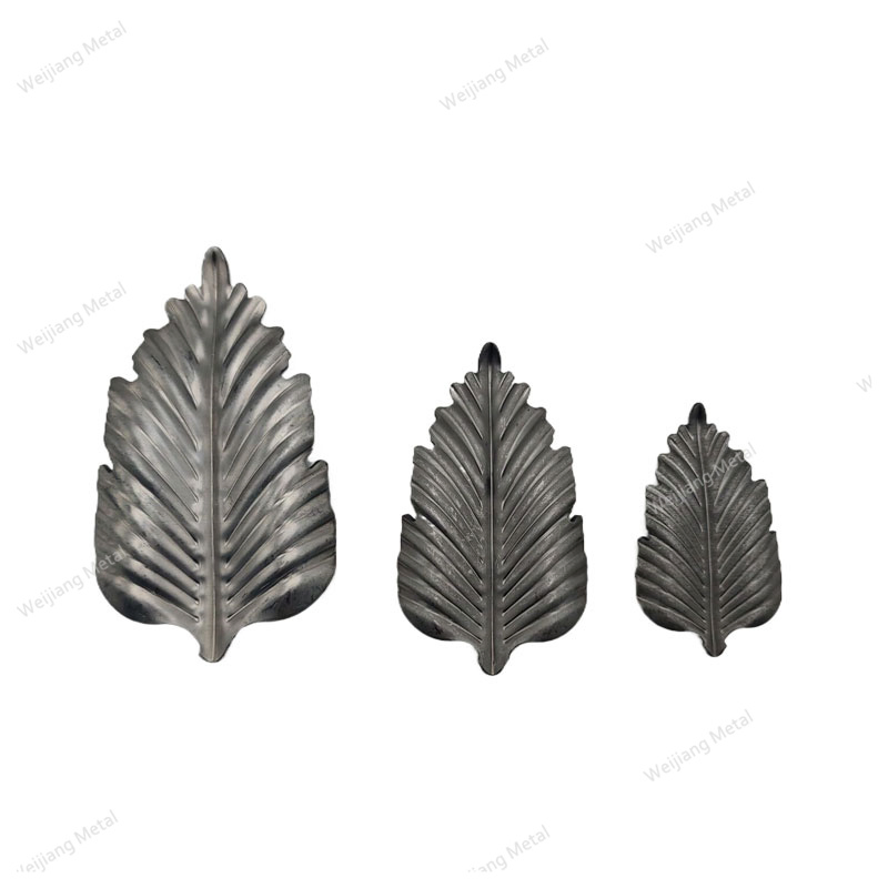 Factory Custom Iron Leaf Art for Garden Fence Decoration