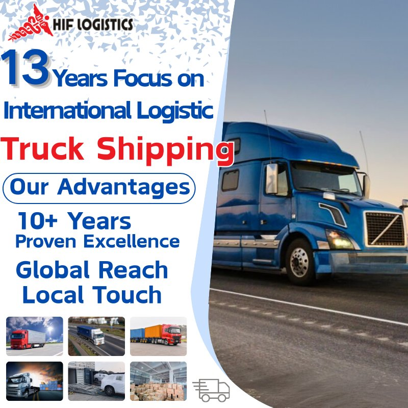 China-Russia/Belarus Tailored Trucking Transportation for Cross-Border Shipments with Door-to-Door Logistics