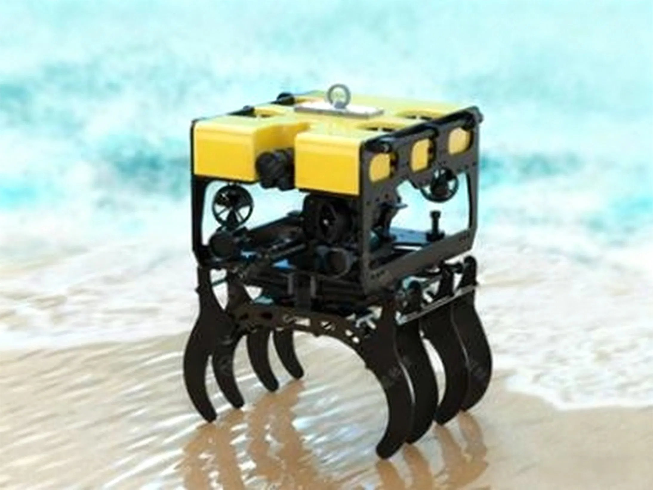 Uwr3 Underwater Robot with Eight Thrusters for Special Underwater Operation Scenarios