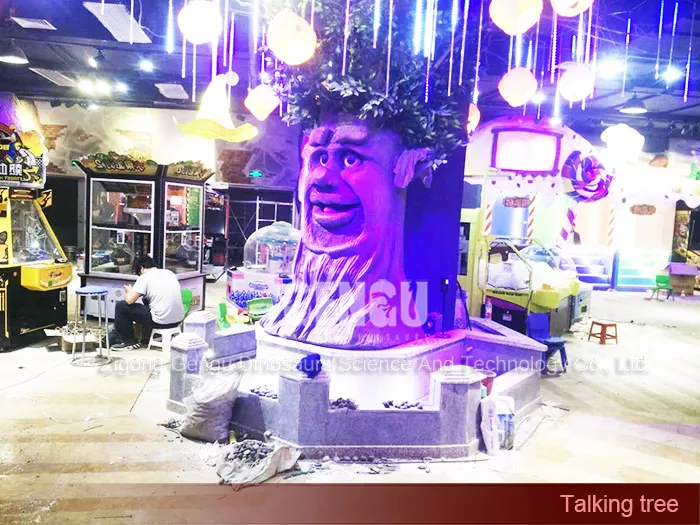 Simulation Talking Tree Robot