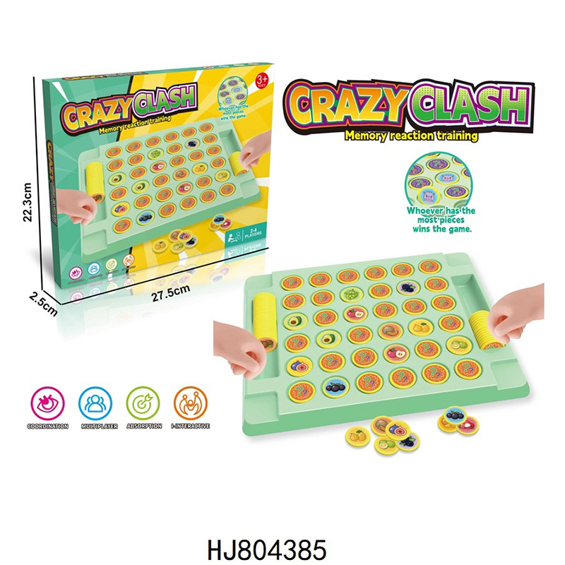 Hot Selling 2 Player Competitive Board Game Toy for Kids and Adults Strategic Battle Game for Family Fun and Gift