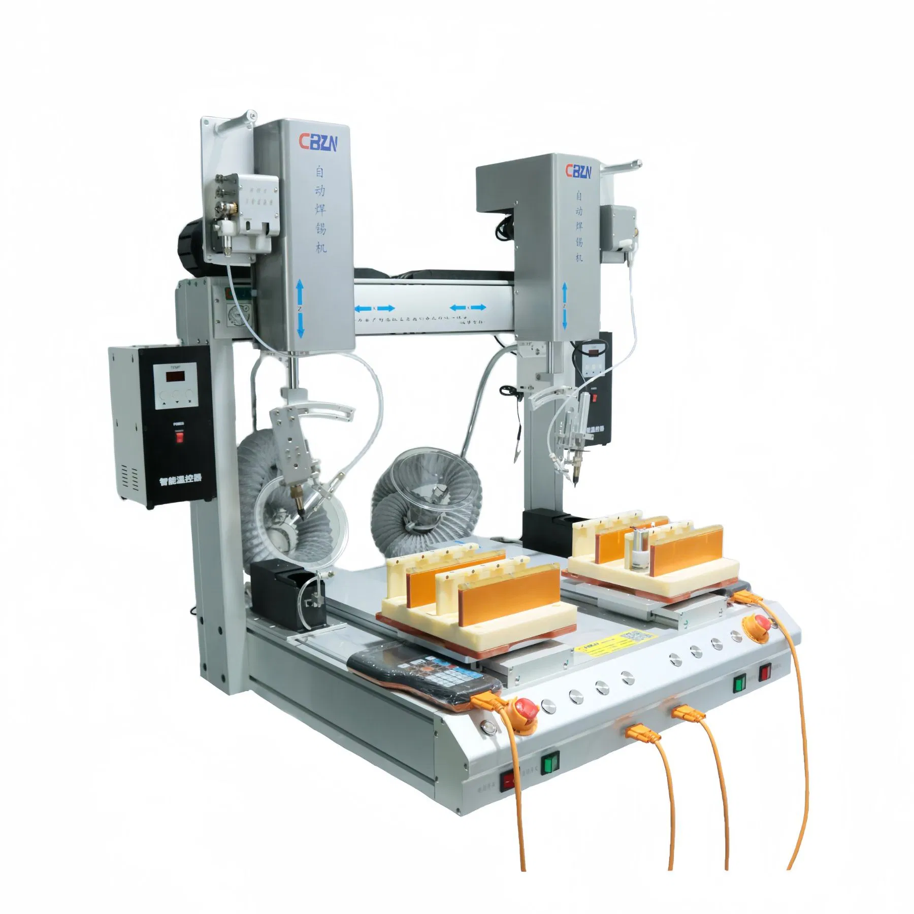 Ra 4-Axis Automatic Soldering Robot / Digital Welding System for PCB Assembly / Programmable DIP Component Welding Machine