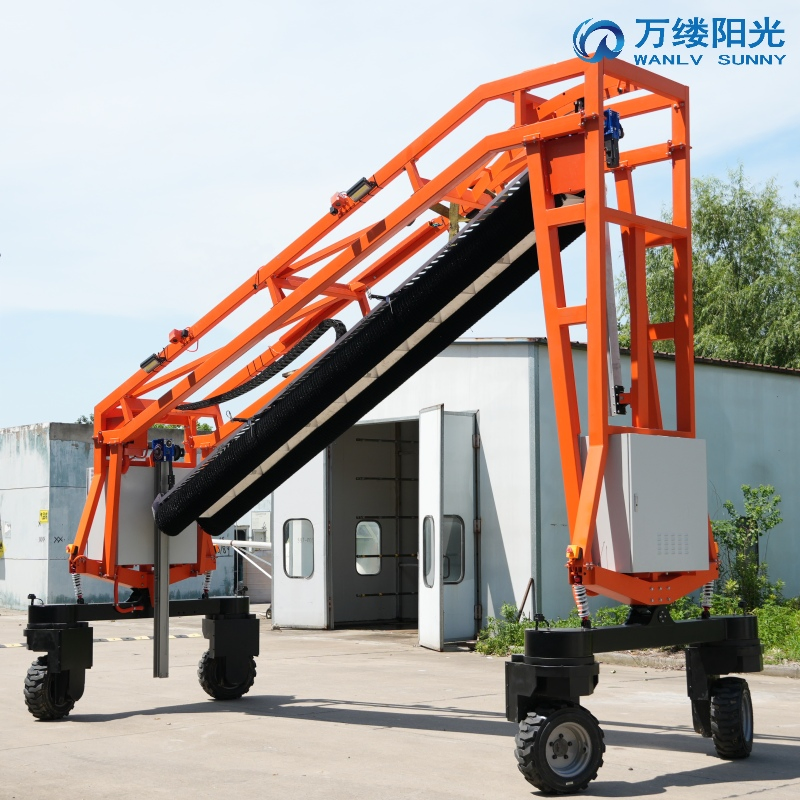 Automatic Programmable Solar Cleaning Machine High-Performance Solar-Panel-Cleaning-Robot System