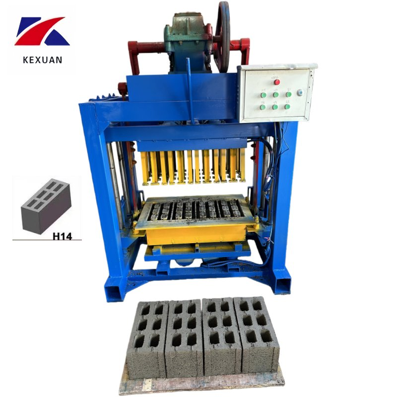 4-40 Ai Vision Inspection Concrete Block Machine