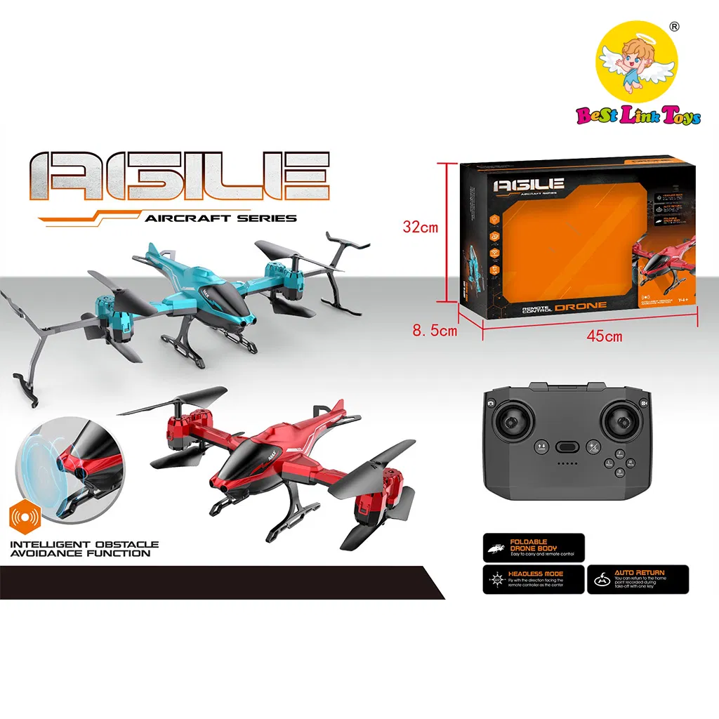 Kids 4-Axis Drone Children Toys Aircraft Flying Plane Remote Control Drone WiFi Uav Drone Toy