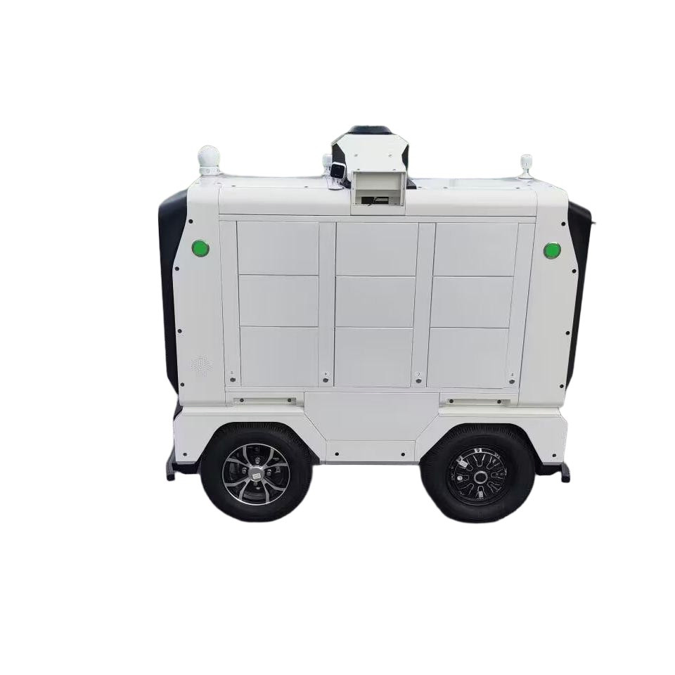 Autonomous Mobile Platform Ugv, 4-Wheel Commercial Robot, Patrol Robot, Programmable Robot, Autonomous Driving Car, Food Delivery Truck