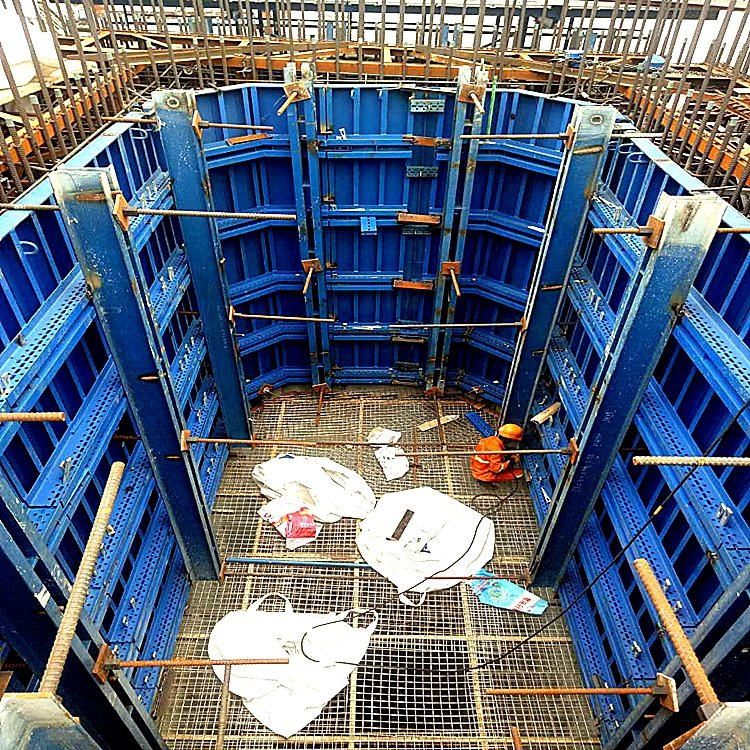 Liannggog House Lift Elevator Concrete Casting Shaft Beam Platform for for High-Rise Construction/Equipment Shaft/Stairwell