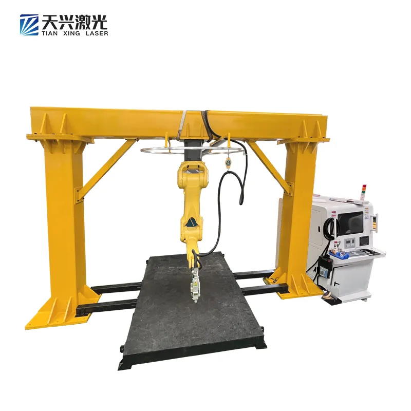Laser Cutting Robot Work