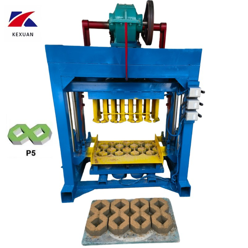 4-40 Ai Vision Inspection Concrete Block Machine