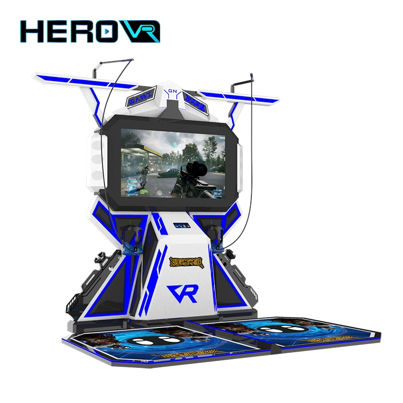 Herovr Shopping Mall High Income Quick Roi Exciting Competitive Fun Vr Shooting Game Machine