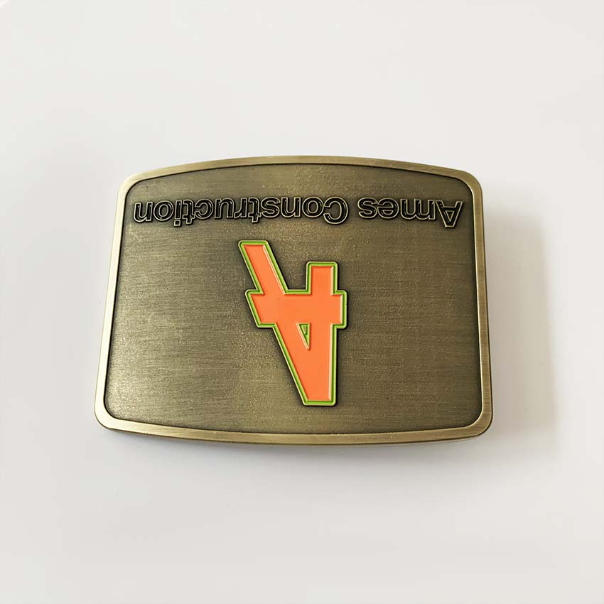Wholesale Customize Size Belt Buckle Antique Plated Metal Buckles with Competitive Price