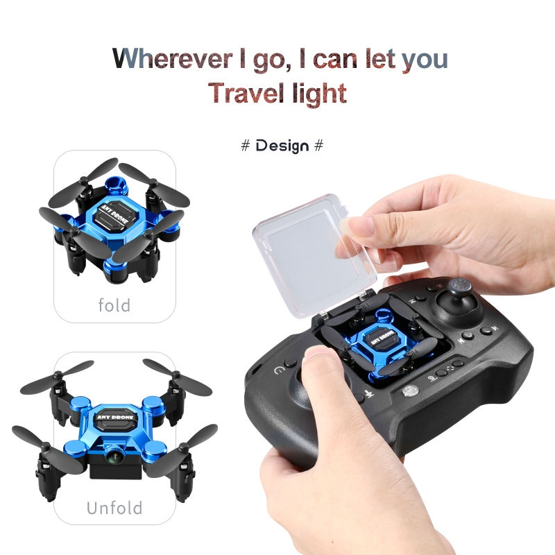 Mini RC Drone with HD Camera, Toy RC Drone,