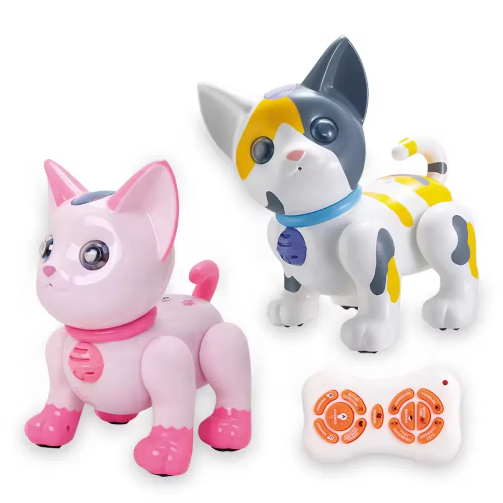 New Arrival Intelligent RC Remote Voice Control Ai Smart Cat Toy Robots for Kids Children Education with Programming and Dancing