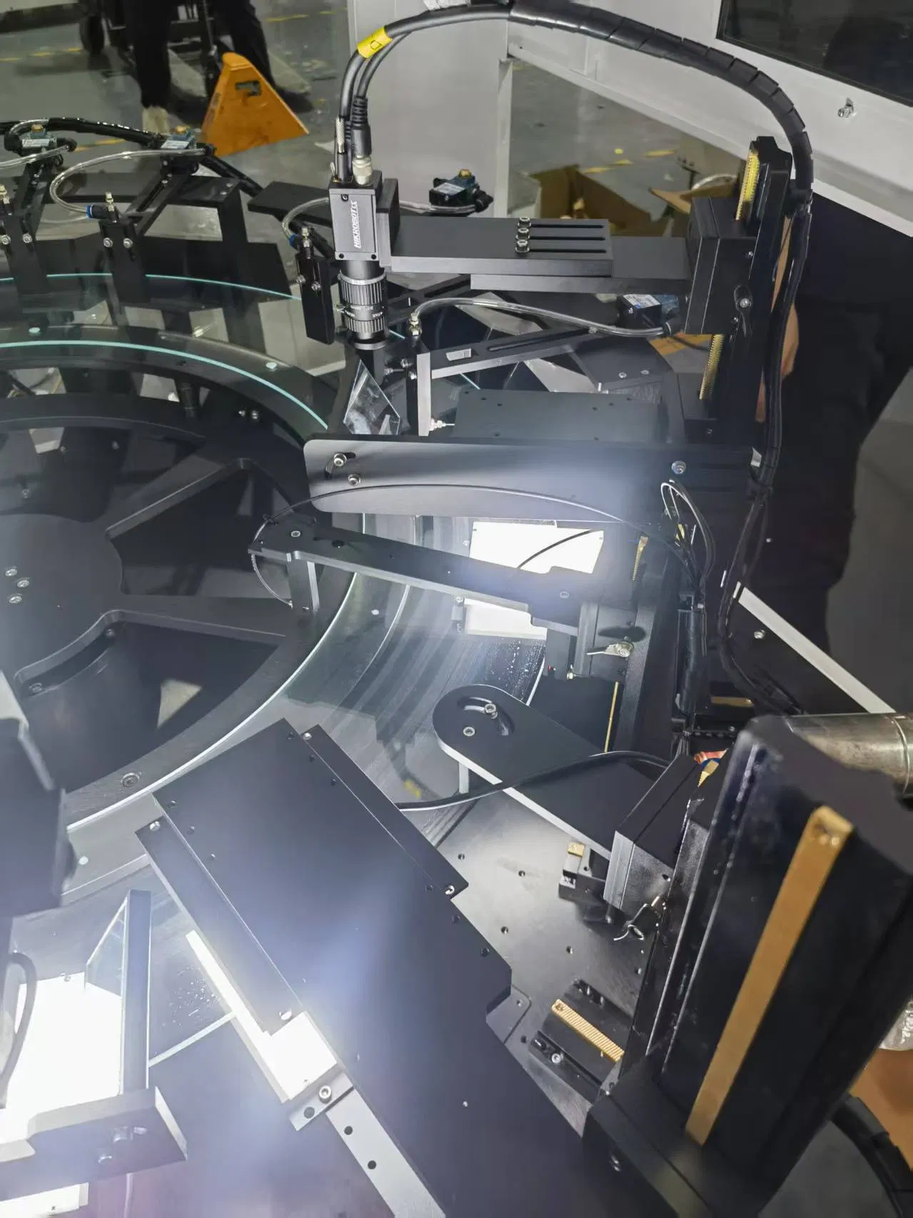 New Ai CCD European Standard Vision System Machine Metal Brass Rubber Detector Defect Optical Sorting Automation Equipment Automatic Visual Inspection Machine