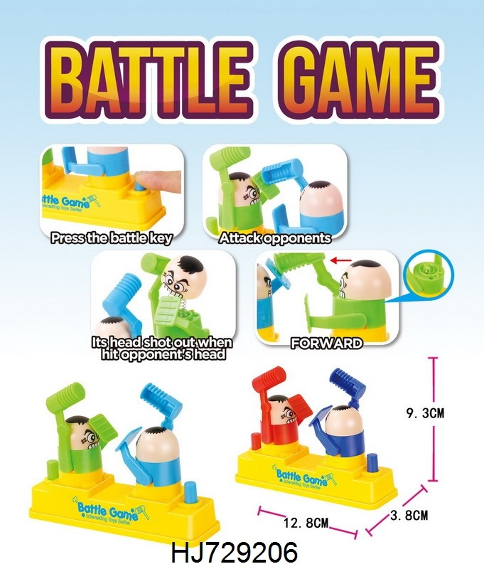 Hot Selling 2 Player Competitive Pounding Battle Toy for Kids and Adults Fun Interactive Duel Game with Hammer Challenge