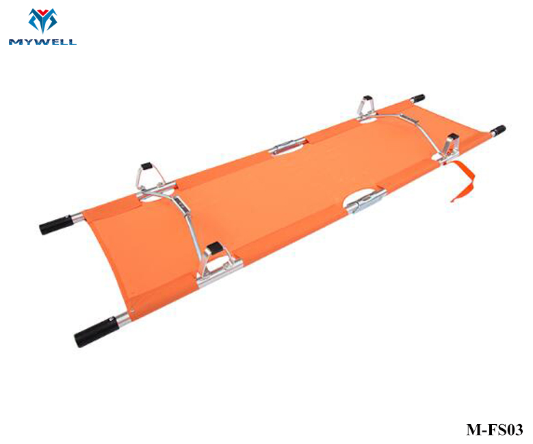 M-Fs03 Steel Foldable Multifunctional Stretcher with Competitive Price
