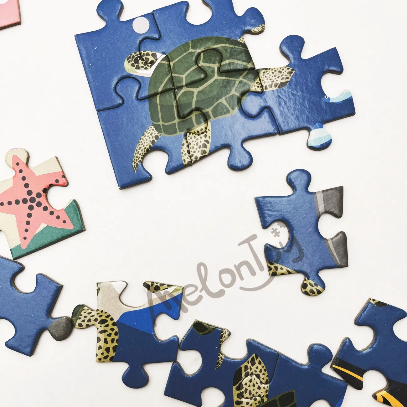 Underwater World Puzzle 150 Pieces Animal Jigsaw Puzzle Colorful Intellectual Educational Toy Children Puzzles Floor Puzzle Game