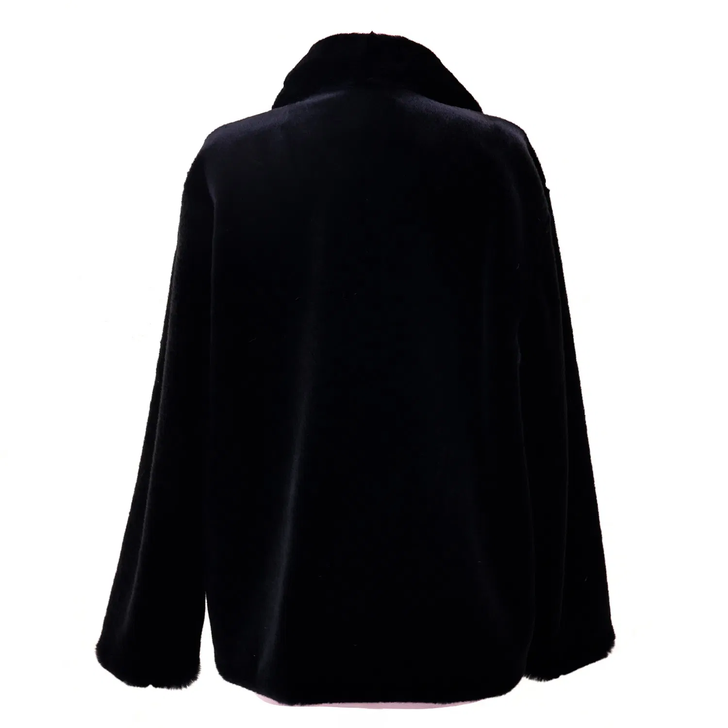 Designer Inspired Faux Mink Cropped Coats for Wholesale