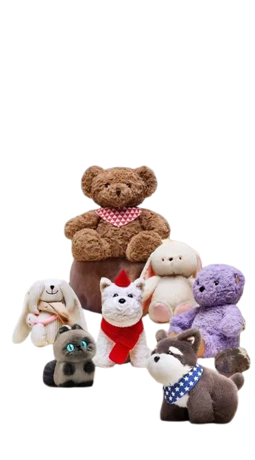 User-friendly AI plush robot Conversational AI Toy for Language Skill Development