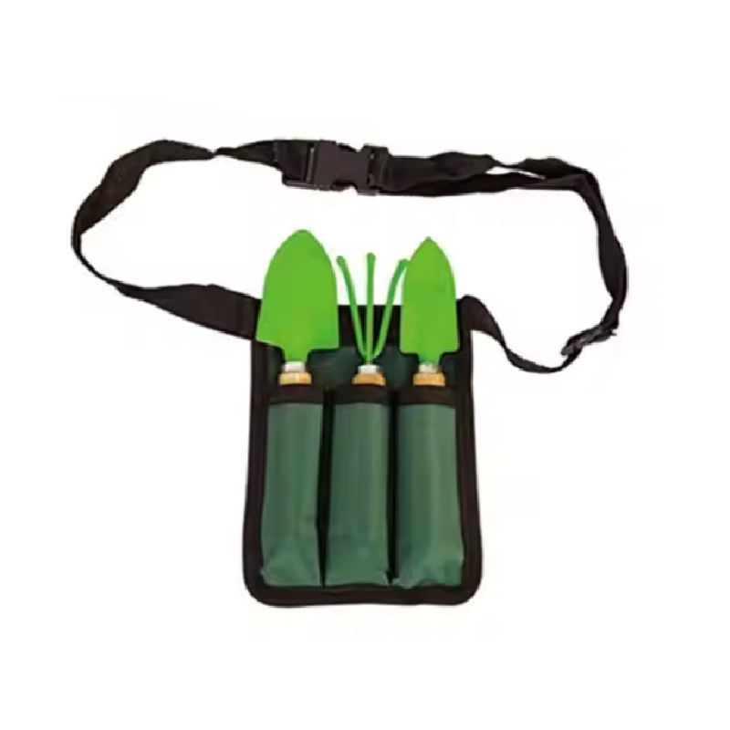 Garden Tool Set 3-Piece Real Steel Mini Shovel Rakegardening Learning Kit