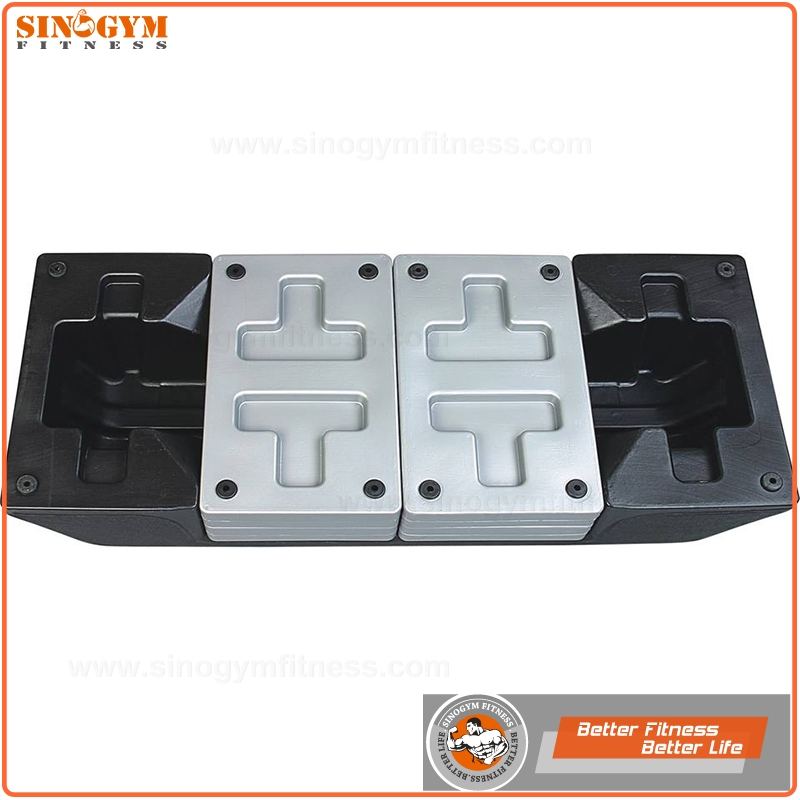 90cm Height Adjustable Aerobic Exercise Step Platform with 4 Risers for Workout