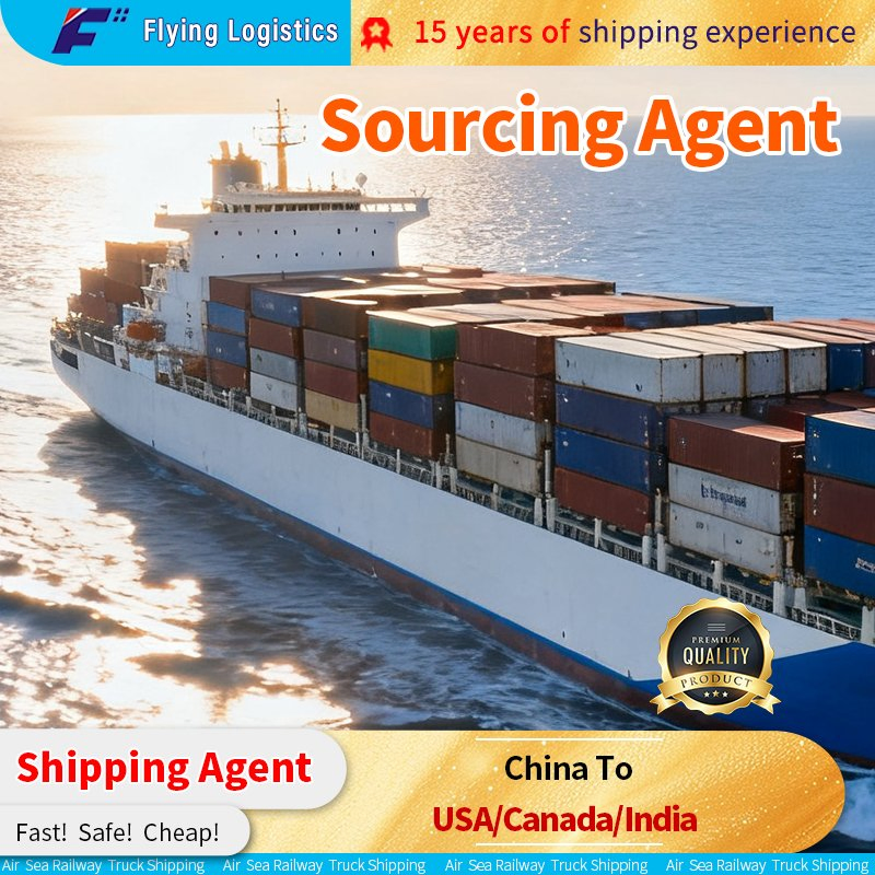 Ocean Freight Professional International Logistics Sea Shipping Agent with Excellent Service From Shenzhen China to USA/Canada/India